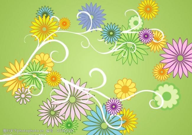 ai 底纹边框 花纹花边 矢量图库 时尚适量插画   ai 图片素材 插画集