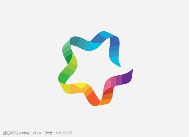 星形logo图片图片 图行天下素材网