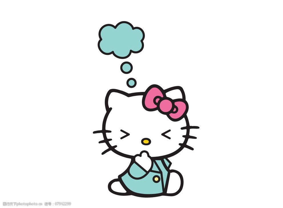关键词:矢量kitty hello kitty 可爱 卡通 矢量 矢量hello 儿童幼儿