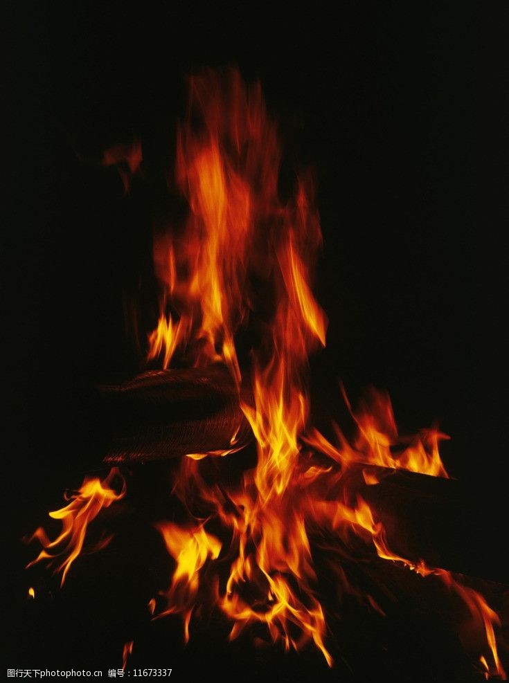 炽热火焰图片