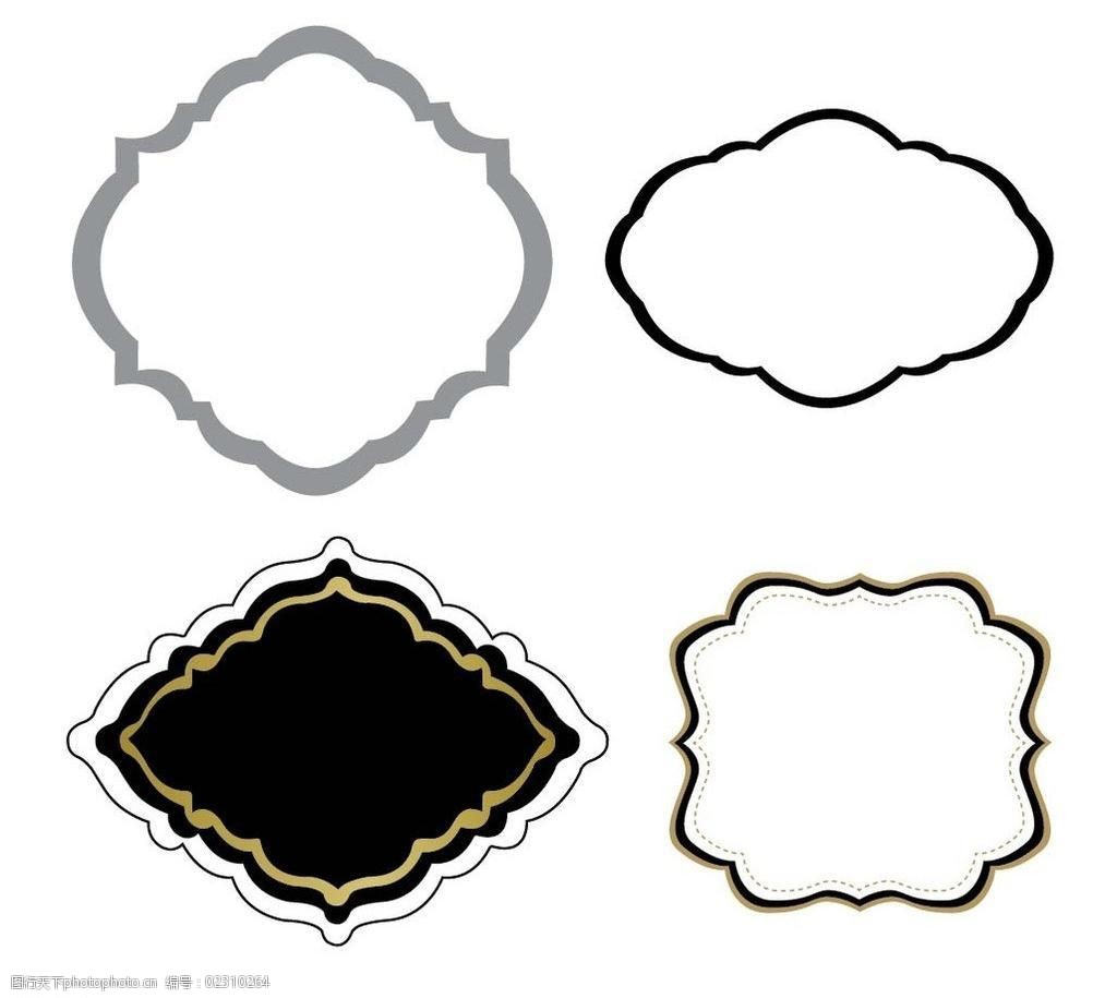 边框标题框花边图片