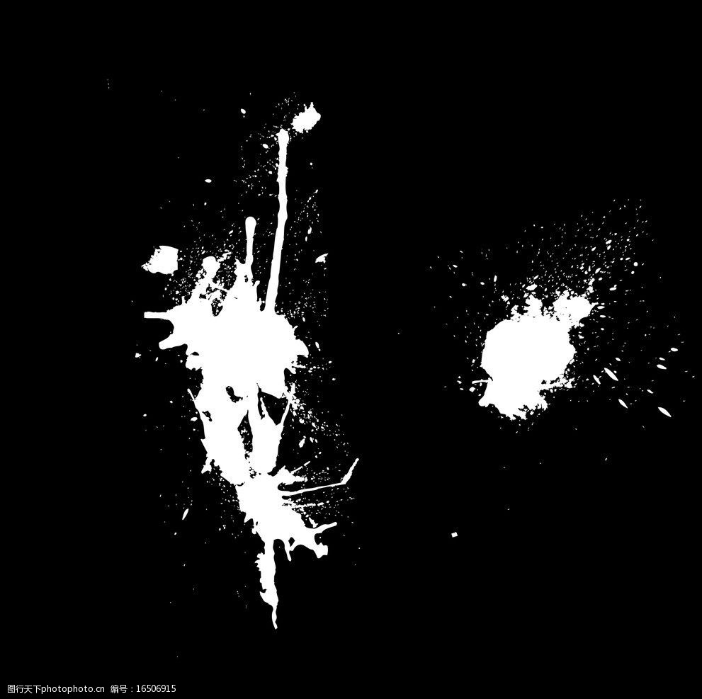 关键词:笔触 墨点 笔刷 墨迹 psd分层素材 源文件 300dpi psd
