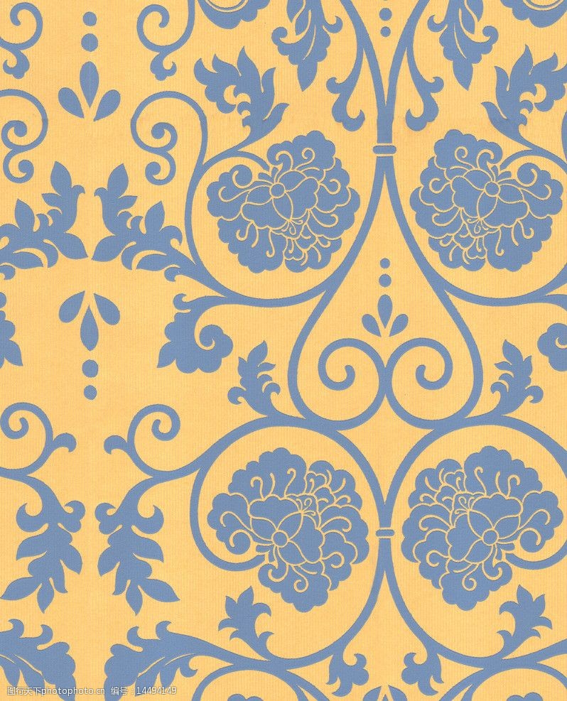 现代花纹壁纸图片