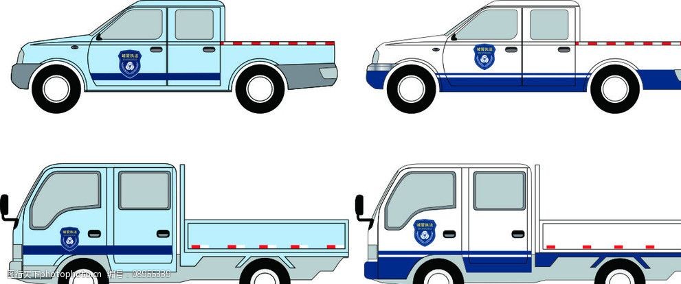 城管执法车图片