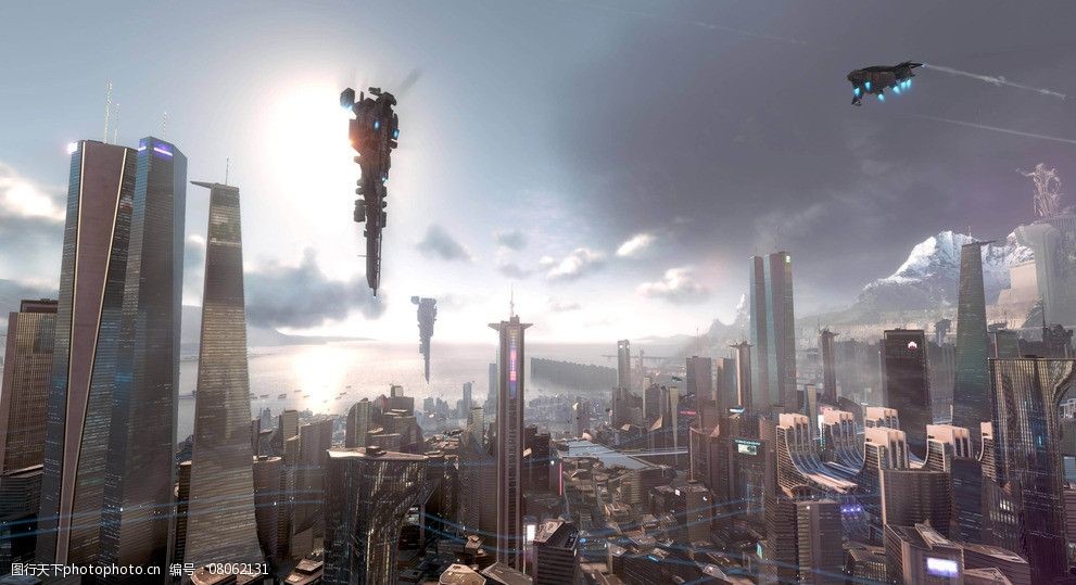 未来城市图片