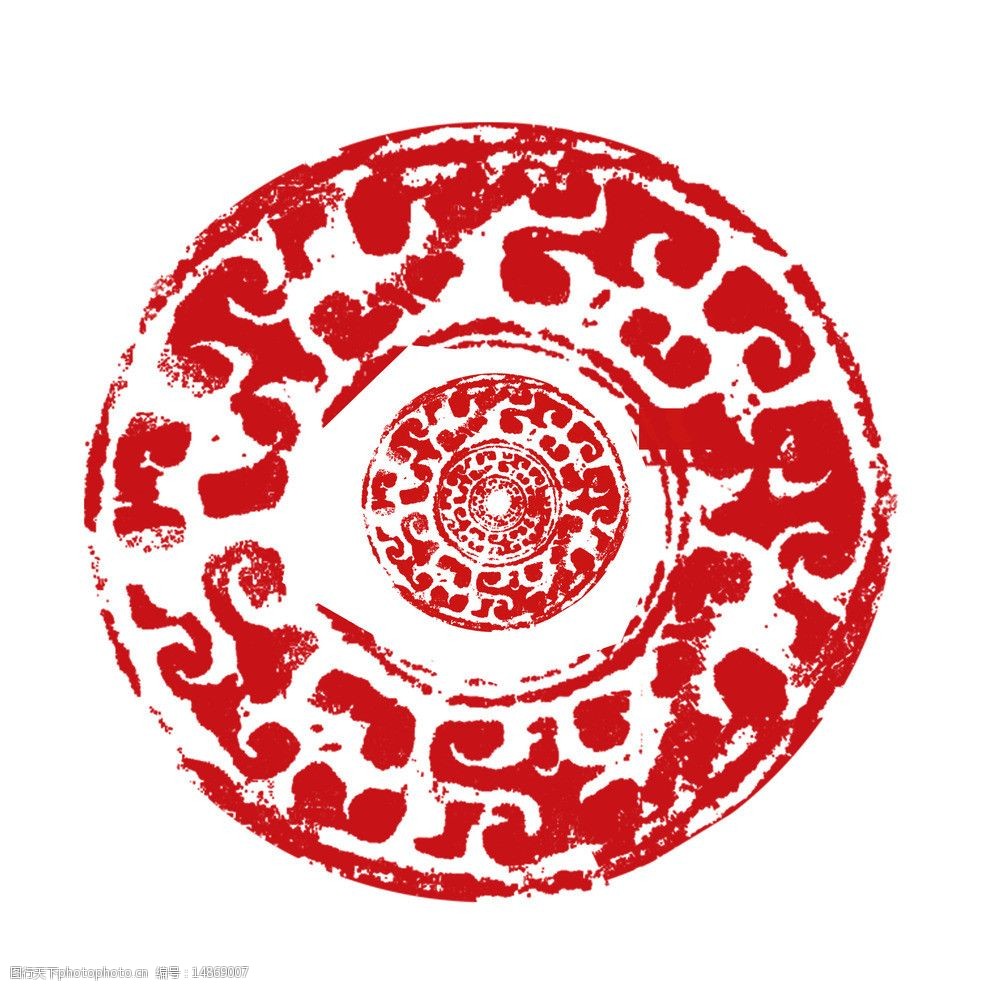 古典素材圆形图片