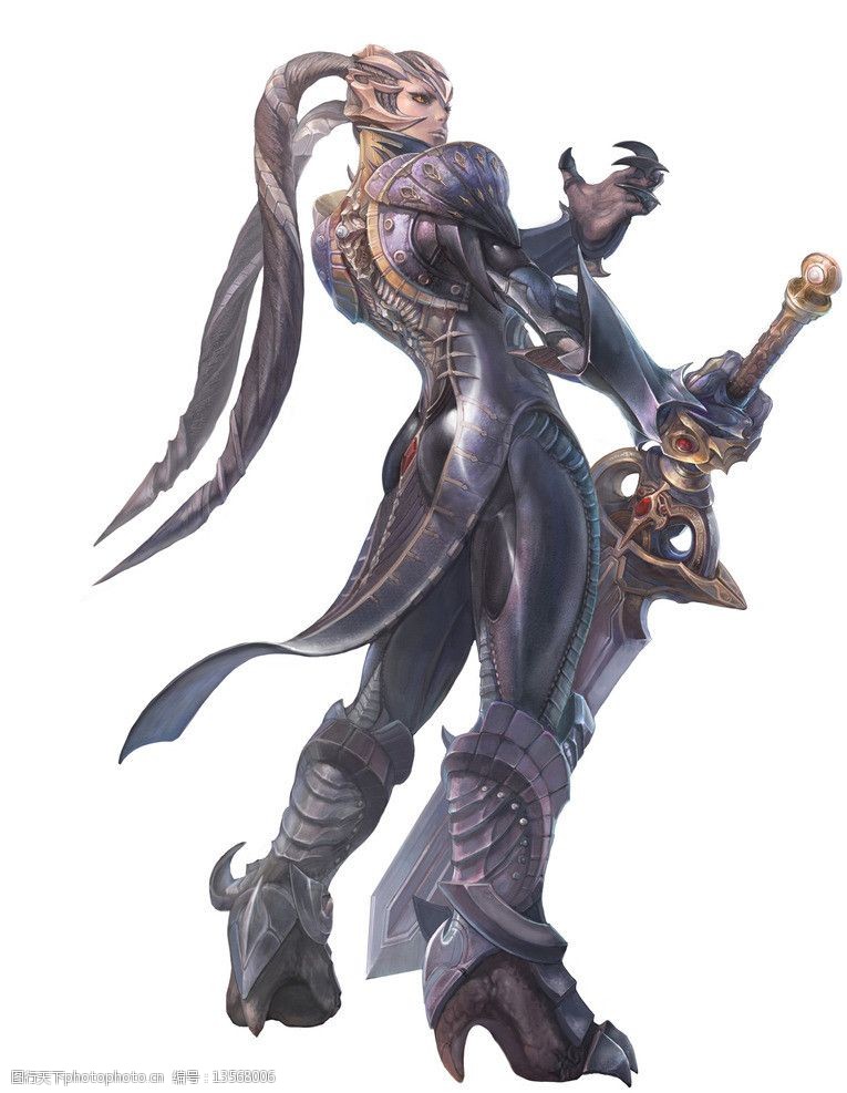 tera人物原画图片