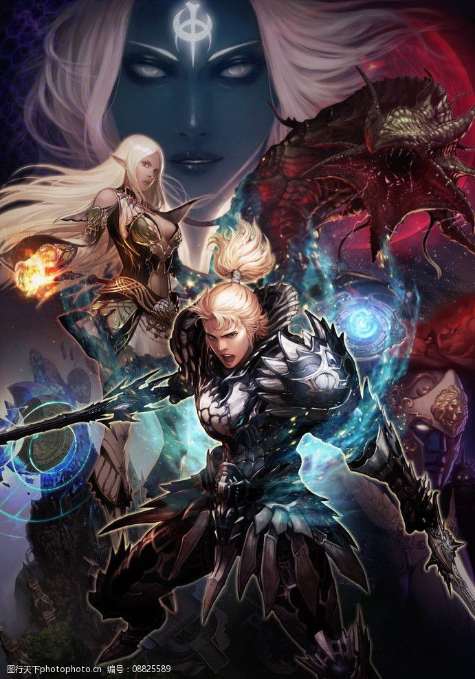 天堂2人物海报图片