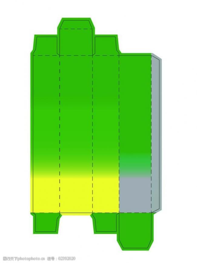 牙膏展开图图片