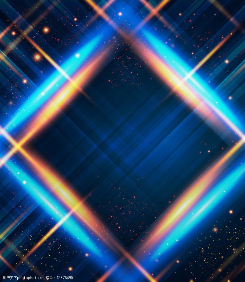 炫彩方块背景图片图片-图行天下图库