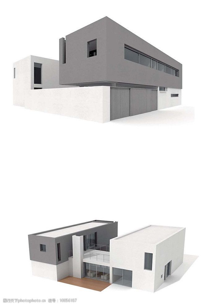 别墅模型 室外模型 max模型 全模型渲染 3d设计模型 源文件 max