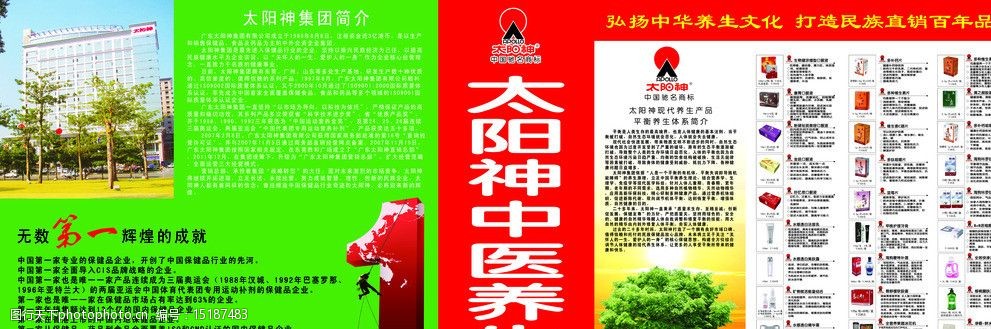太阳神 广东太阳神 太阳神产品 中医 中医养生 展板模板 广告设计模板