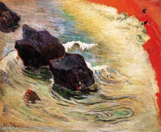 paulgauguin0269法国画家保罗高更paulgauguin后印象主义风景人物田园