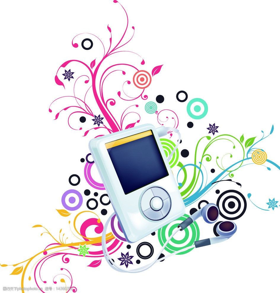 欧矢量素材电子产品图片