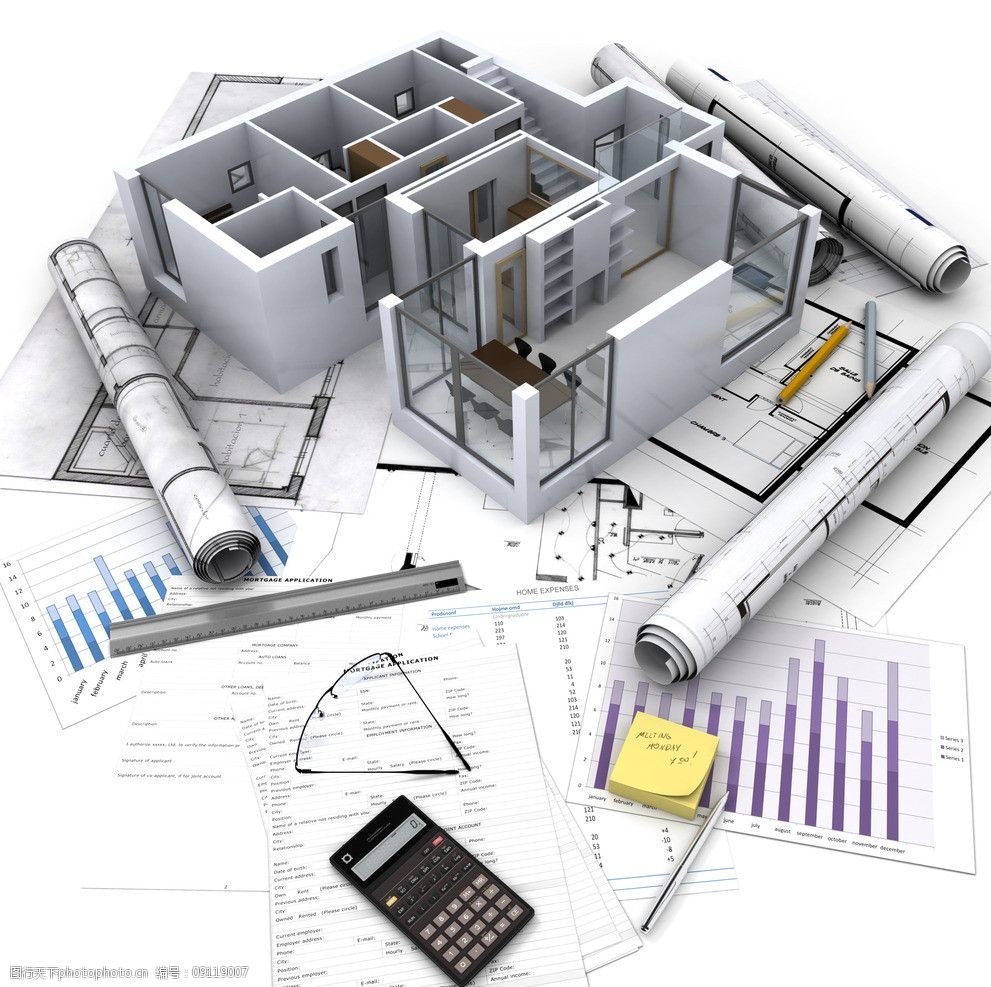 3d建筑模型图纸图片