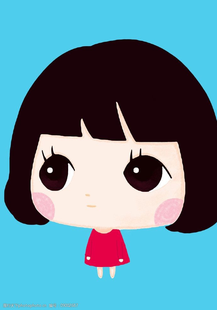 关键词:动漫娃娃 娃娃 卡通 手绘 韩国 大头 动漫人物 动漫动画 设计