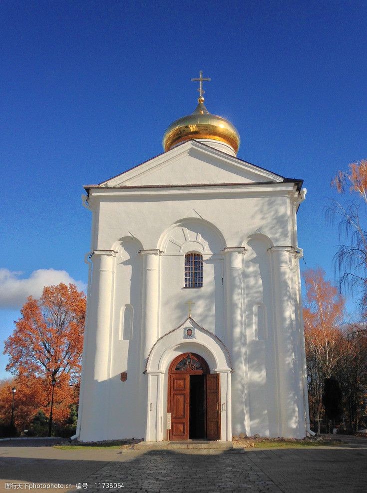 白俄罗斯教堂图片