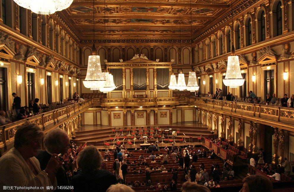 维也纳金色大厅图片