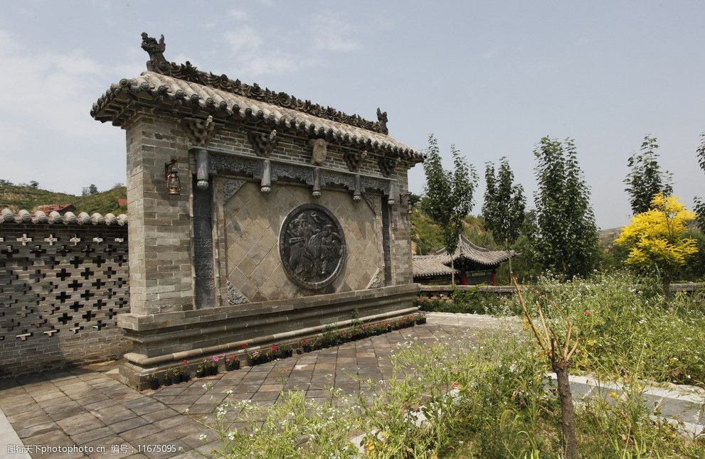 关键词:古建筑 建筑 古代 青砖墙 浮雕 砖雕 国内旅游摄影 国内旅游