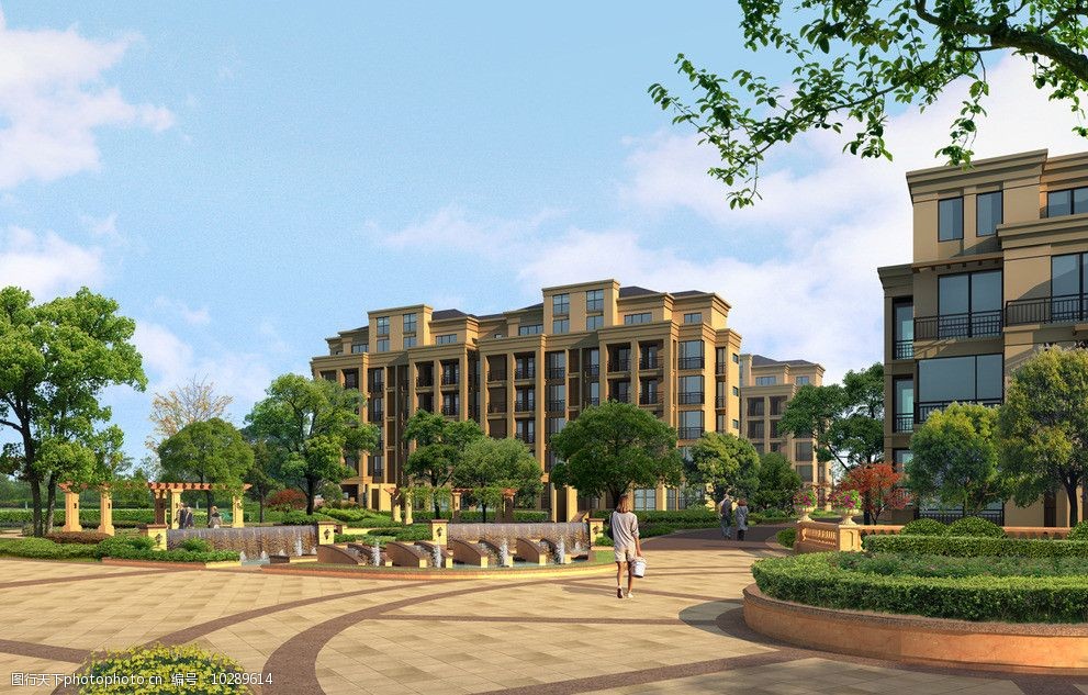 丽园小区景观环境设计图片