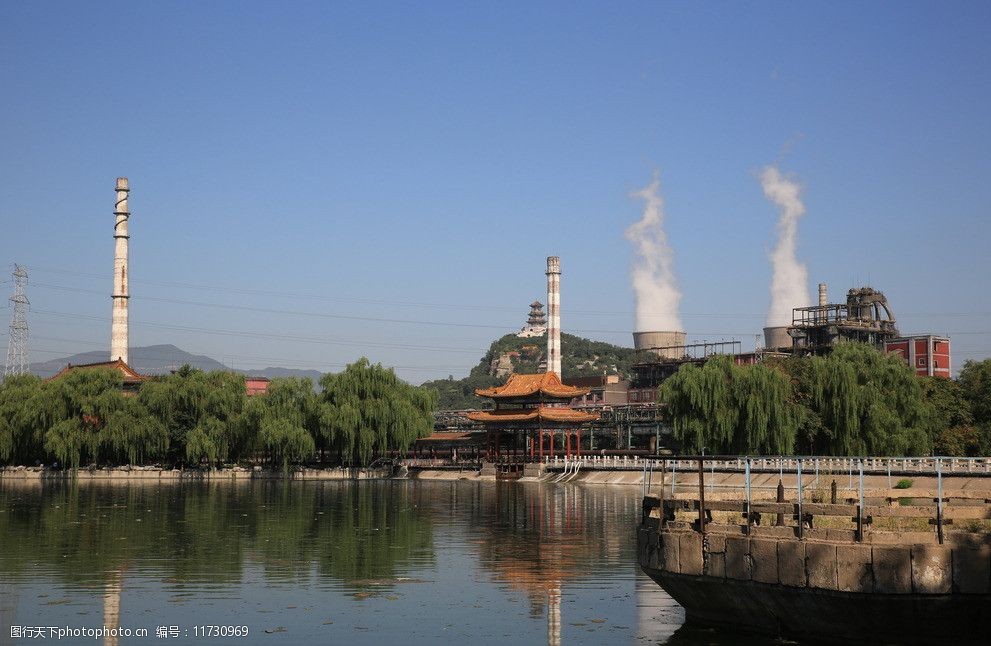 北京石景山首钢工业区图片