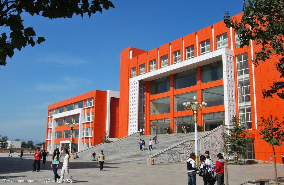 河北传媒学院图书馆图片
