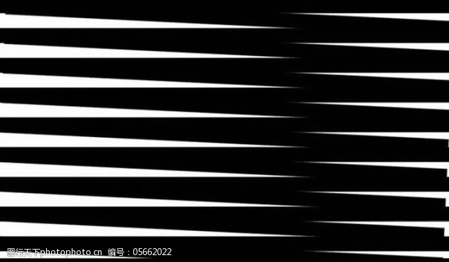 黑白框转场视频素材图片