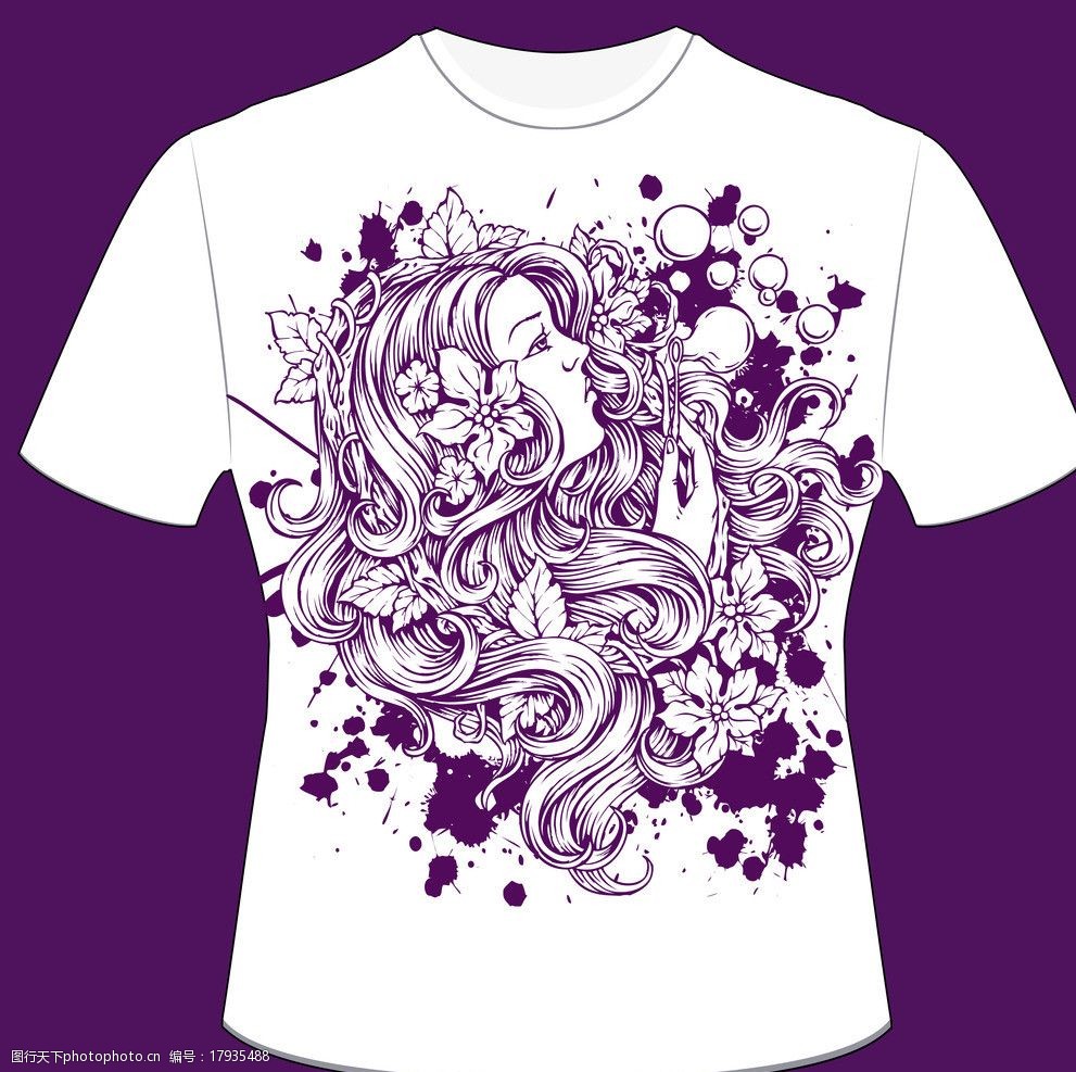 t恤图案图片