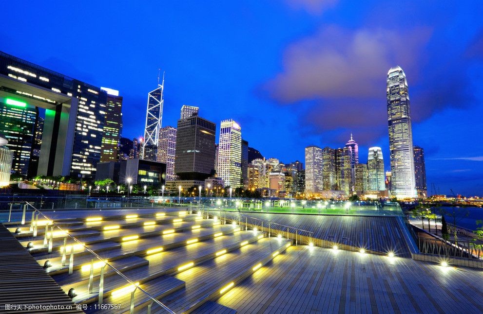 香港夜景图片图片-图行天下图库