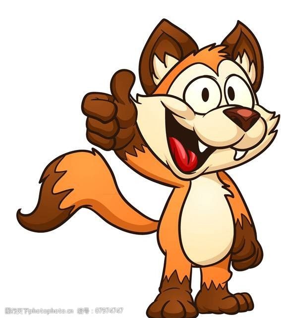 卡通狐狸图片