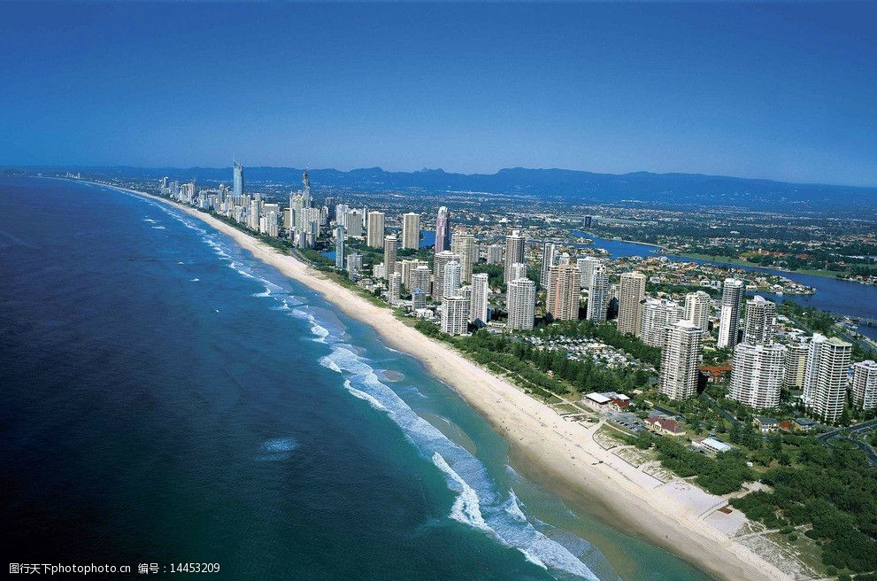 布里斯班俯瞰图片