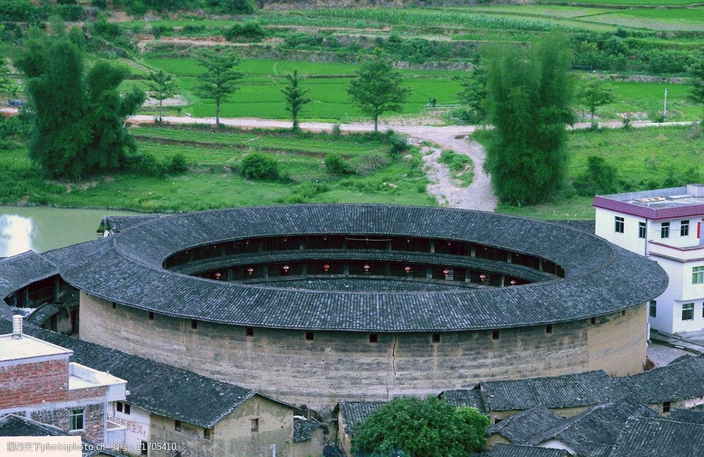 围龙屋山水花萼楼图片