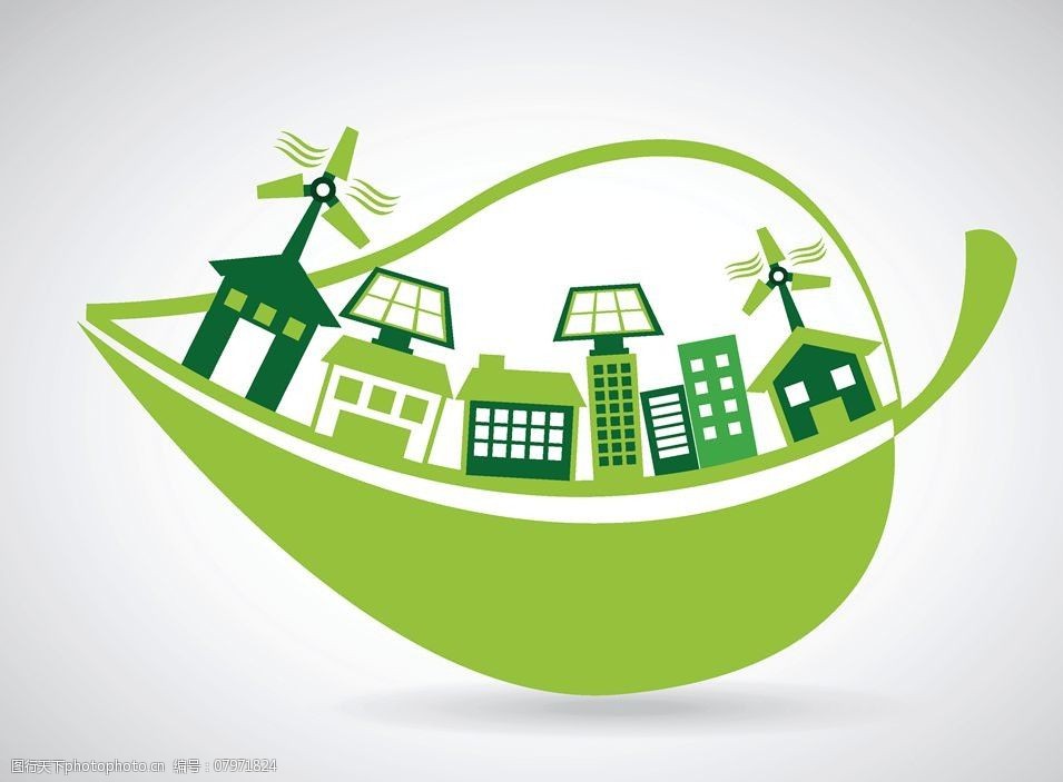 循环利用环保保护环境图片