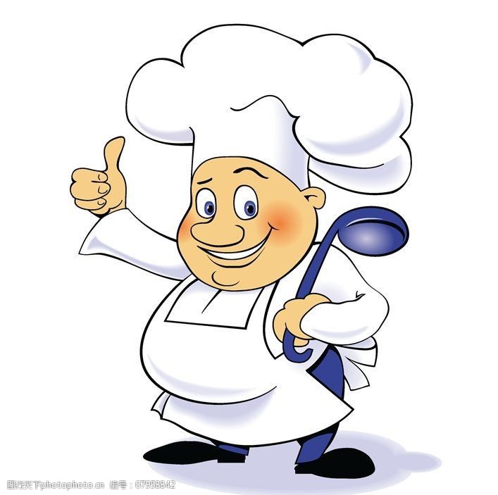 厨师头像图片 动漫图片