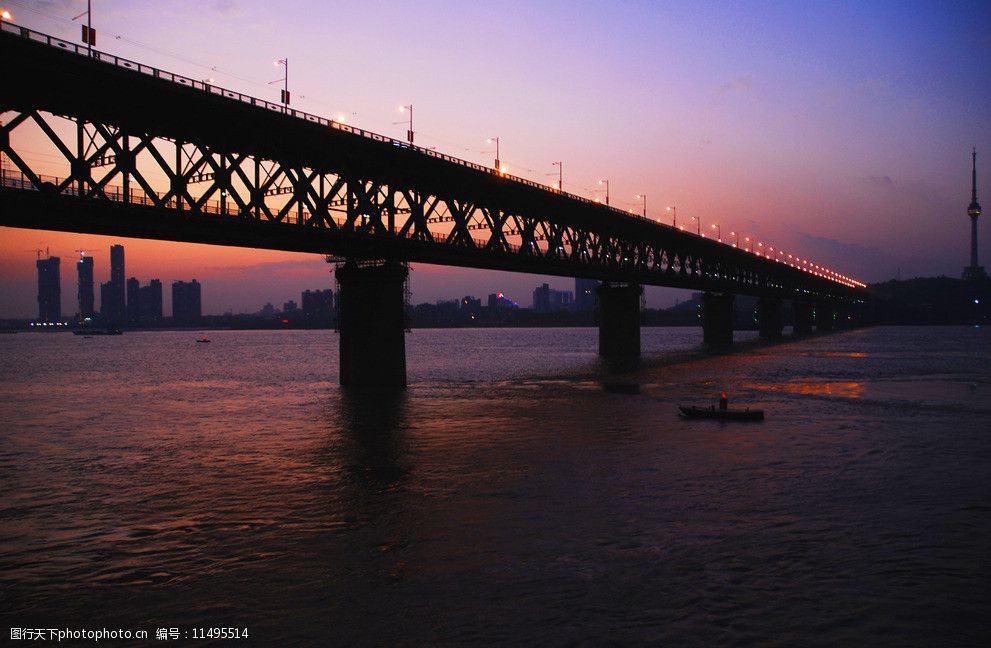 武汉长江六桥图片图片