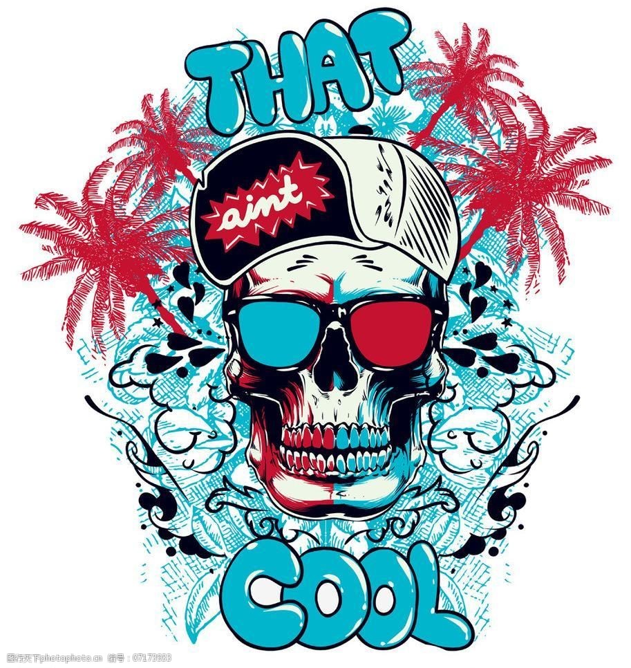 潮流元素 创意设计 服装设计 广告设计 t恤图案矢量素材 t恤图案模板