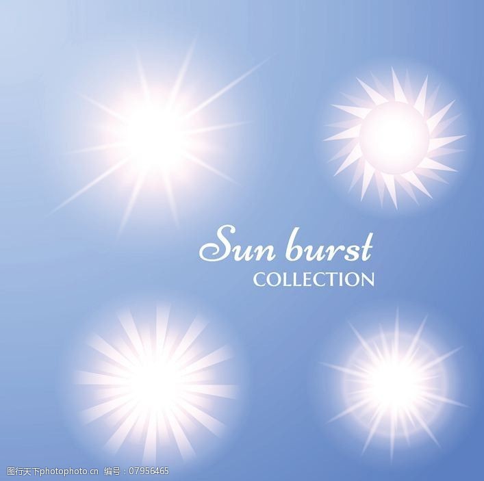 太阳阳光光线设计图片