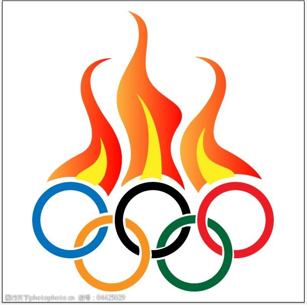 关键词:燃火的奥运五环免费下载 奥运 创意 五环 燃火 矢量图 其他