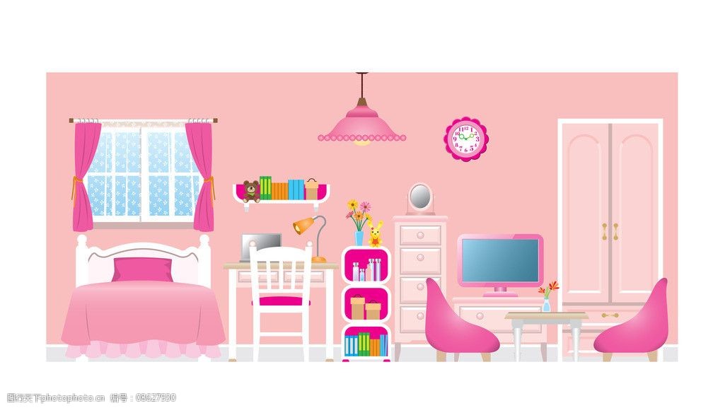 卡通室内设计图片