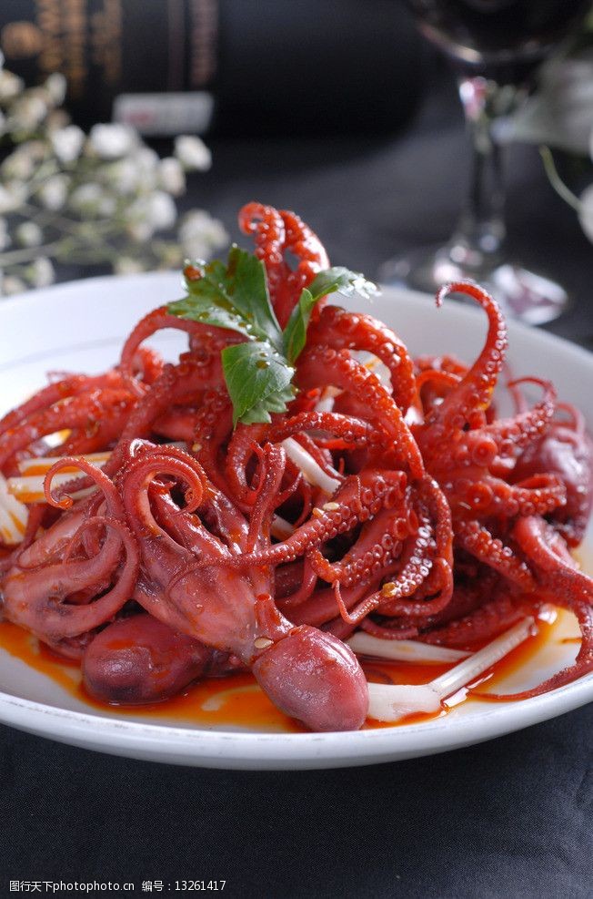 美味八爪鱼图片