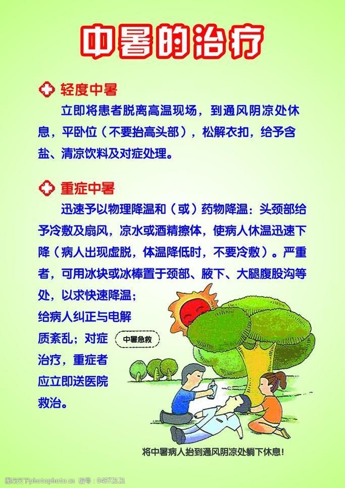 中暑的治疗图片