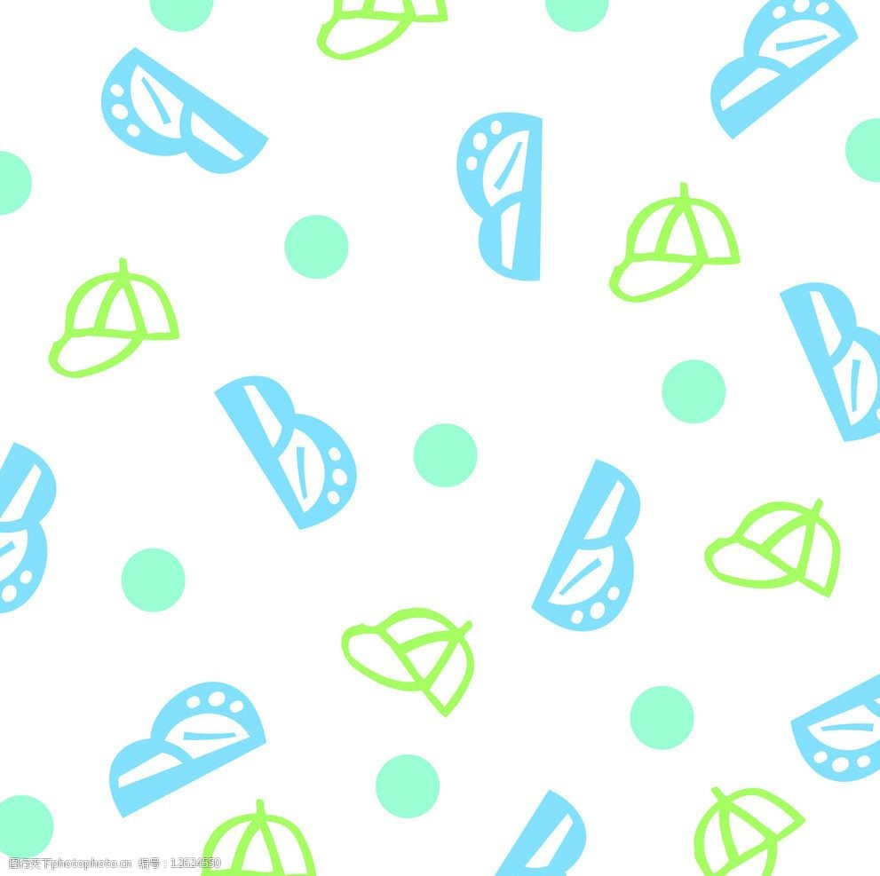 简约男童服装图案图片