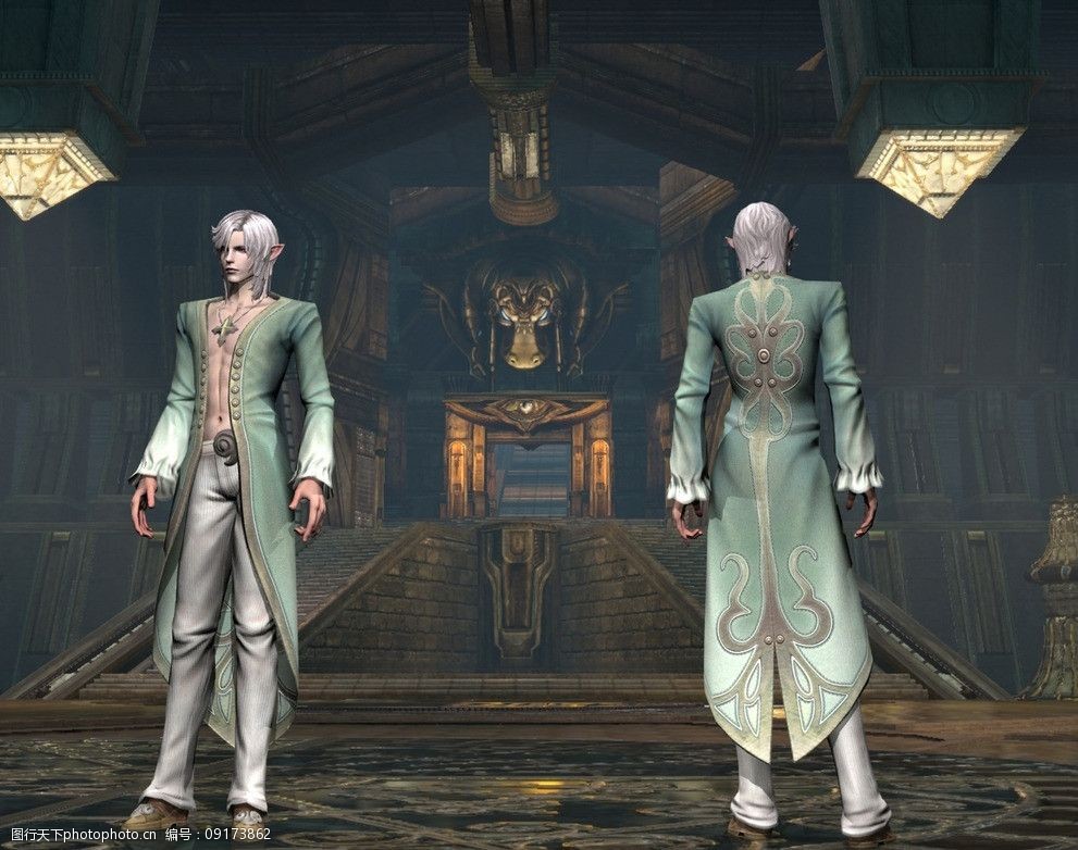 tera精灵男布甲图片