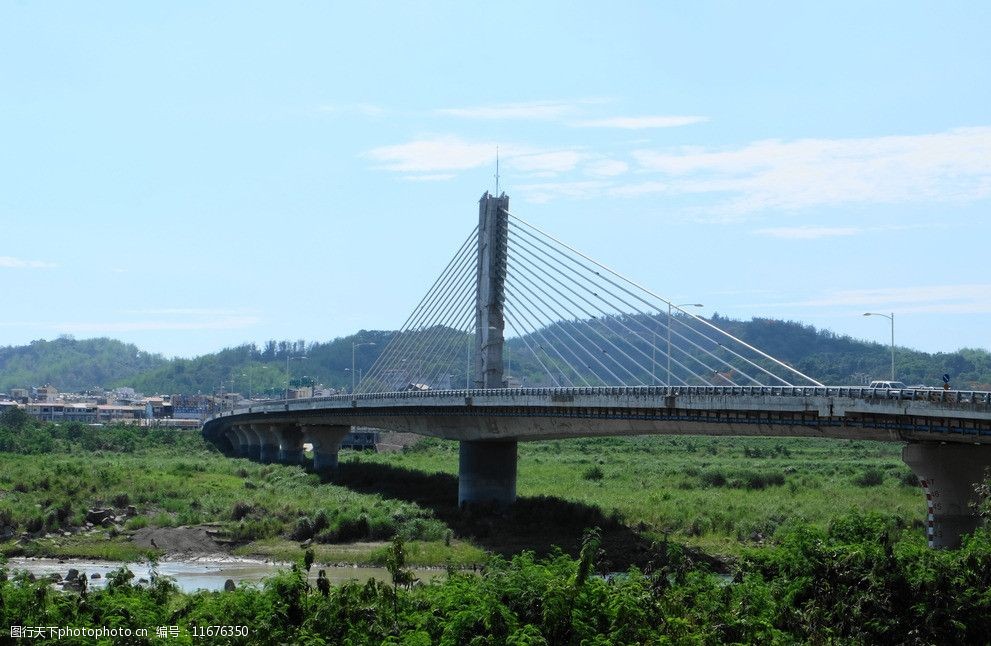 台湾高雄旗山桥图片