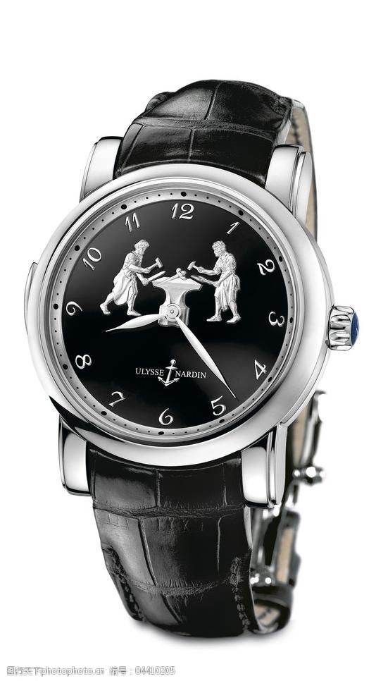 ulyssenardin雅典铁匠三问报时腕表图片