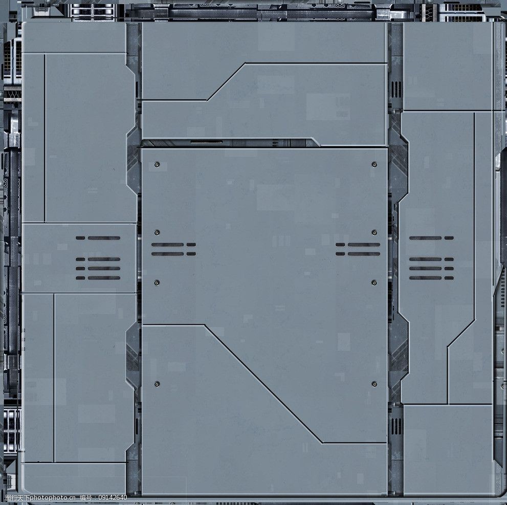 科幻金属贴图图片