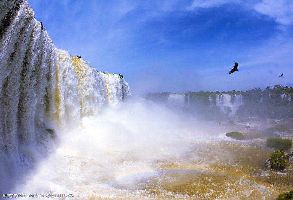瀑布风光风景图片