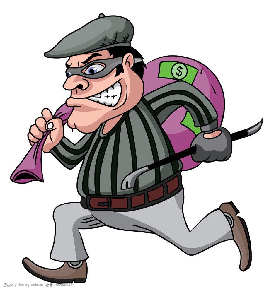 盗贼小偷坏蛋图片