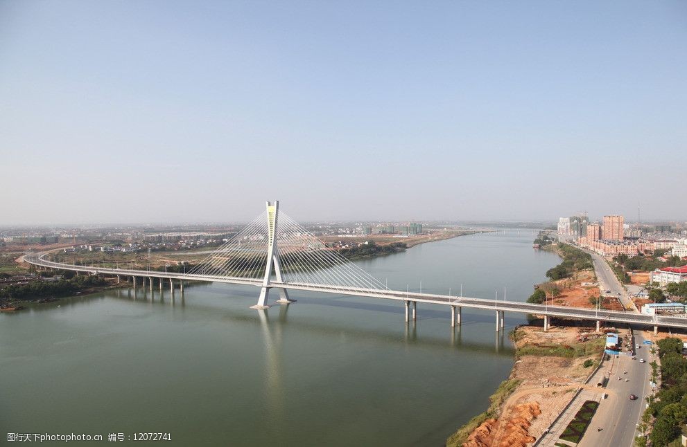 天人合一信江大桥图片