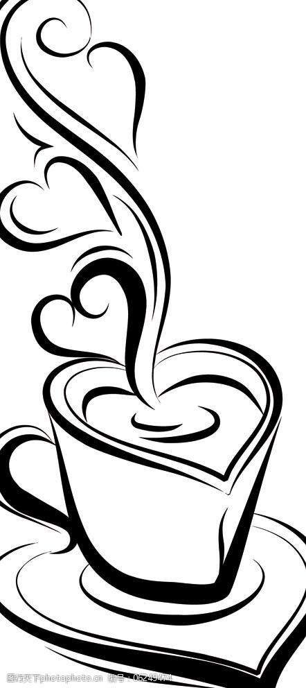 6款咖啡设计元素矢量素材